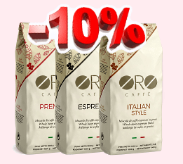 ─ Знижка на КАВУ в ЗЕРНАХ ─ Oro Caffè (Italy)